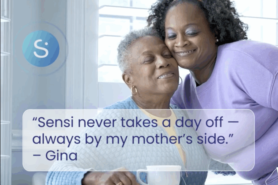 Sensi.AI audio technology providing 24/7 insights to support senior safety and independent living