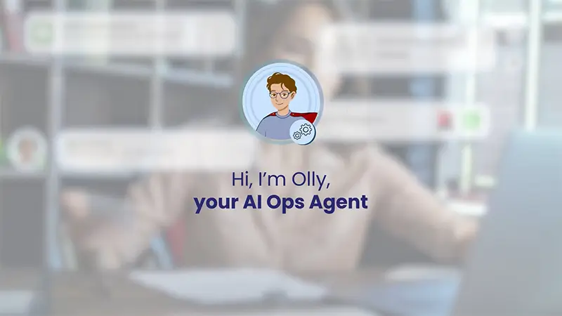 A preview image for the Olly Ops Agent video has text that reads "Hi, I'm Olly, your AI Ops Agent."