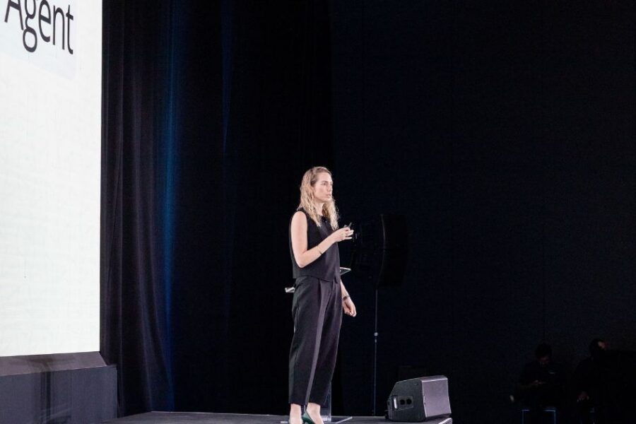 Sensi CEO Rpmi Gubes onstage: AI noise