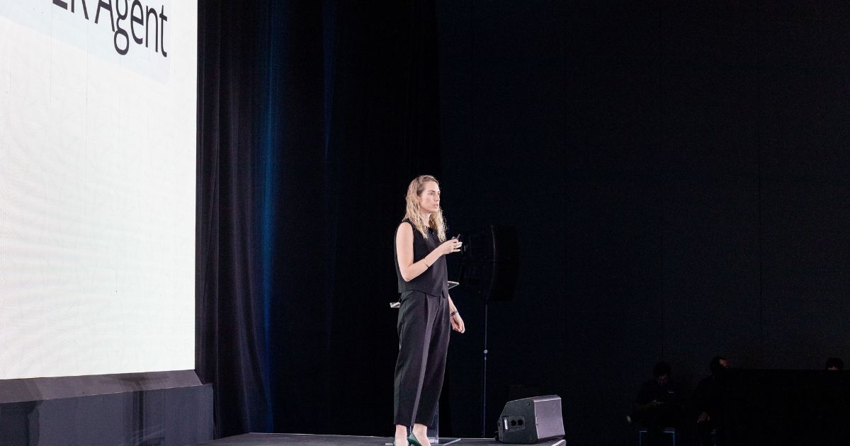 Sensi CEO Rpmi Gubes onstage: AI noise